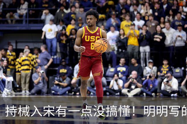 持械入宋有一点没搞懂！明明写的是大宋往事却不敢直呼人物本名？