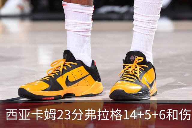 西亚卡姆23分弗拉格14+5+6&伤退 独行侠轻取步行者
