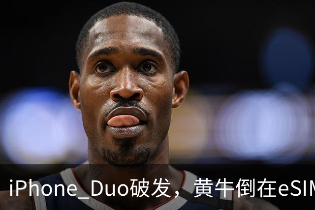 iPhone Duo破发，黄牛倒在eSIM